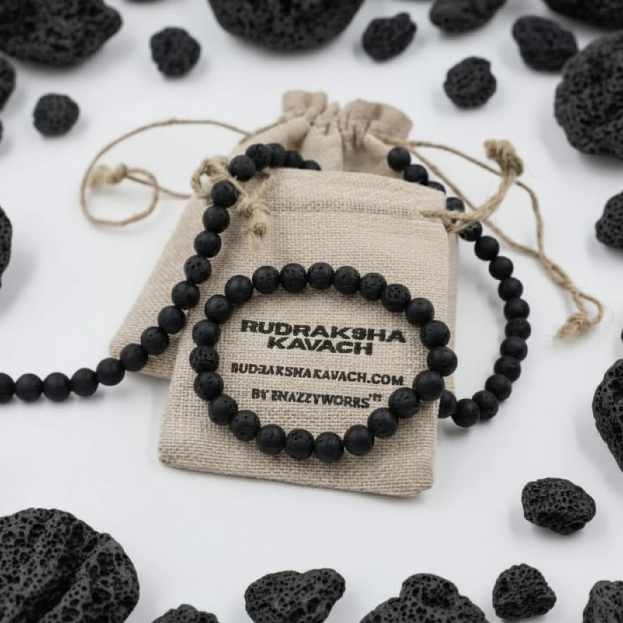 Lava Stone Bracelet Grounding & Diffuser