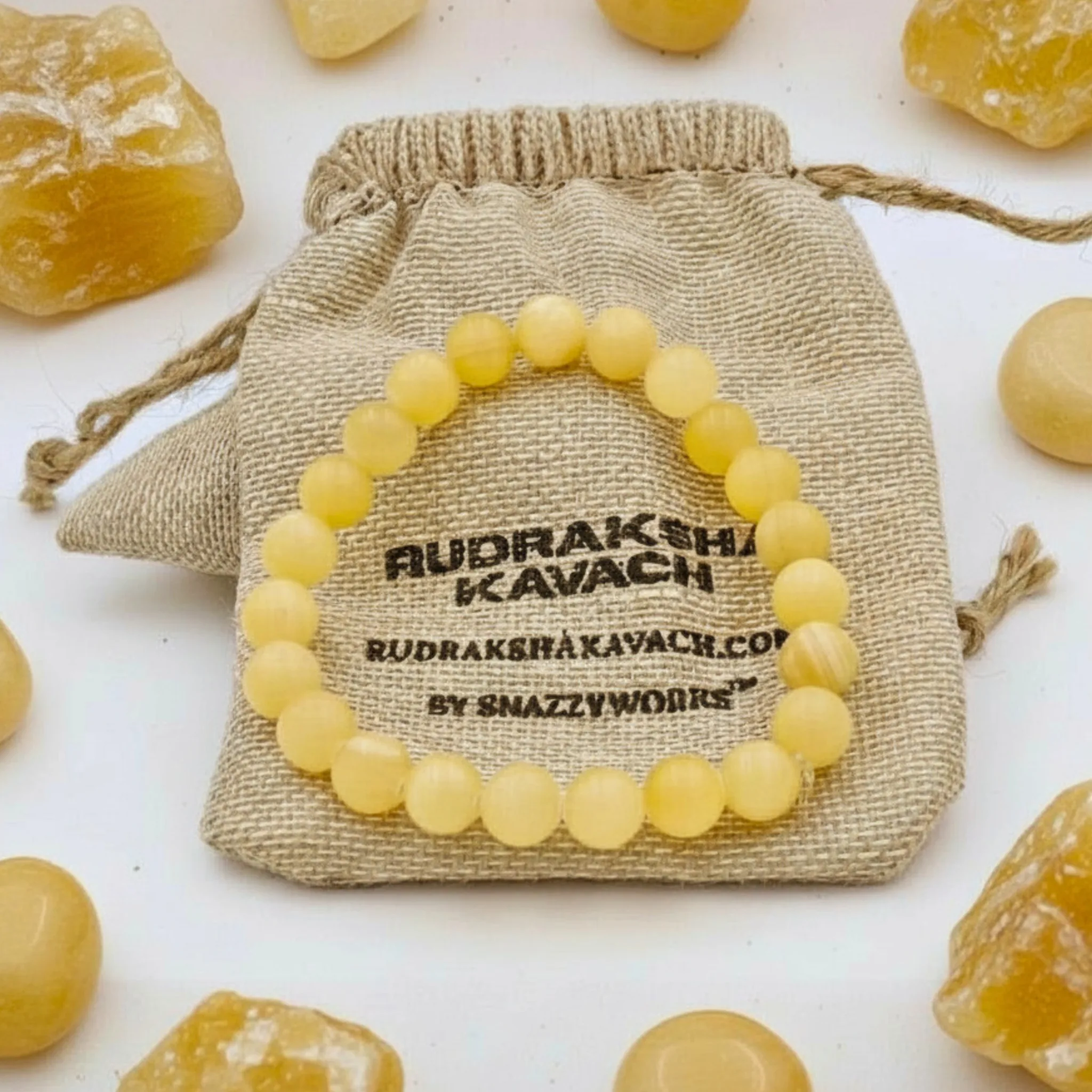 Yellow Calcite Bracelet